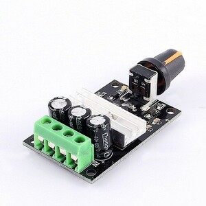 【新品】6V～28V PWM DC モータ レギュレータ 速度制御スイッチ