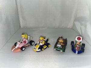 マリオカート　プルバックカー　4種　現状品