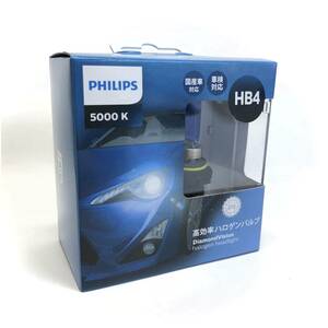 【送料無料】PHILIPS　フィリップス　DiamondVision　 ダイアモンドヴィジョン 　HB4　ハロゲンバルブ　5000ケルビン　 H6-3　9006DV