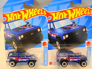 Hotwheels ニッサン パトロール カスタム ホットウィール ミニカー 2台セット クロカン