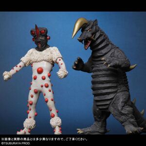 エクスプラス　大怪獣シリーズ　 ナックル星人& ブラックキング 激闘カラーVer X-PLUS 少年リック限定