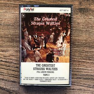 The Greatest Strauss Waltzes VIENNA PHILHARMONIC ORCHESTRA Conducted by WILLY BOSKOVSKY TAPE2