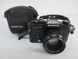 中古 カメラ KONICA コニカ AUTOREFLEX T3 / KONICA HEXANON AR 50mm F1.7 フィルムカメラ ※動作未確認 ／F