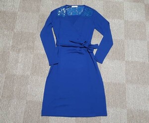 新品　送料無料　Sサイズ/JP9号～11号　ダイアンフォンファステンバーグ Diane von furstenberg　ウールKnit Wrap Dress　ワンピース　