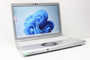 1円スタート ノートパソコン Windows11 WPS office搭載 Panasonic レッツノート CF-SV8 第8世代 Core i5 SSD256GB メモリ8GB カメラ