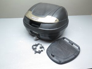 ★ヴェルシス 外し GIVI ジビ 汎用 モノロックケース E340N VISION トップケース リアボックス ベース 鍵付き 240724DK0184