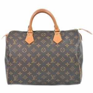 本物 ルイヴィトン LOUIS VUITTON LV 旧型 スピーディ 30 モノグラム ミニボストンバッグ ハンドバッグ ブラウン M41526