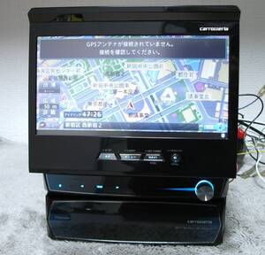 送料無料 Ｌ カロッツェリア AVIC-VH09 インダッシュ 1DIN+1DIN HDDナビ 2020年度版 フルセグ ジャンク