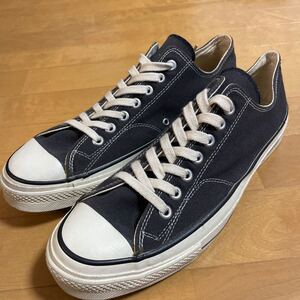 70s デッドストック 黒 コンバース チャックテイラー オリジナル ブラック スニーカー CONVERSE オールスター USA製 ビンテージ 