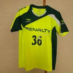 PENALTY サッカーシャツ 蛍光イエロー