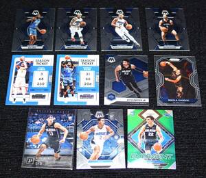 Panini Mosaic Silver Prizm 11 カード セット NBA ルーキー カード Orlando Magic Franz Wagner