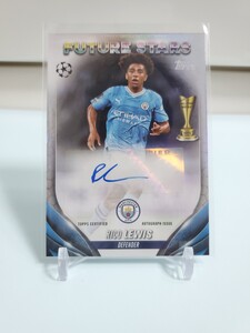 【リコ　ルイス(マンチェスターシティ)】2023-24 TOPPS UEFA CLUB COMPETITIONS HOBBY 直筆サインカード