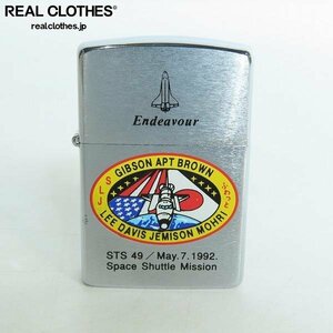 ZIPPO/ジッポー Endeavour STS49/MAY.7.1992 スペースシャトル エンデバー号/92年製 /LPL