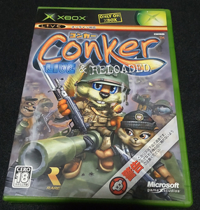 ★XBOX／Conker LIVE & RELOADED コンカー