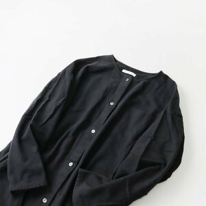 2021AW エヴァムエヴァ ヴィー evam eva vie flannel cotton shirts フランネルコットンシャツ/チャコール トップス【2400013537346】