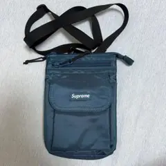 Supreme 19FW Shoulder Bag "Dark Teal"美品