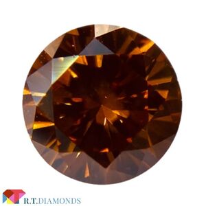 FANCY DEEP YELLOWISH ORANGE 0.395ct RD/RT0222/CGL