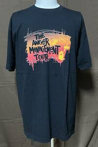 THE ANGER MANAGEMENT TOUR EMINEM エミネム 50CENT D12 OBIE TRICE L Tシャツ 2002