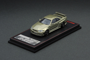 ■イグニッションモデル 1/64 ニッサンスカイライン GT-R Nismo (R34) Z-tune グリーンメタリック