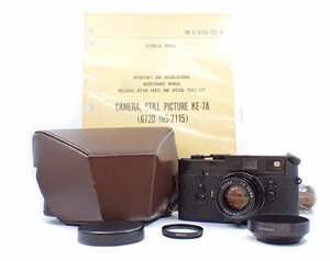 【レア】LEICA/ライカ KE-7A ＋ ELCAN 50mm/f2 米軍スペックモデル セット #HK11149