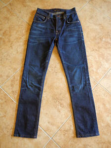 美品♪ GRIM TIM W29 CRISPY SECRETS 112339！ 正規品 グリムティム NUDIE JEANS/ヌーディージーンズ 