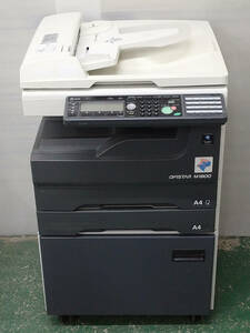 NTTFAX OFISTAR M1800 A3レーザー複合機 キャスター台付き プリンタ コピー FAX ファクシミリ スキャナ PFS NTT B4100の後継機種