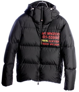 28万2700円 22AW モンクレール グルノーブル ナイロン ダウンジャケット ブラック　MONCLER 国内正規品　#A8