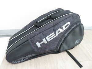 ★ヘッド HEAD テニス ラケットバッグ ジョコビッチ 9R スーパーコンビ 283050★中古