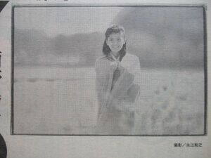 切り抜き★南野陽子★エッセイ★プレイボーイ／1996年4月11日