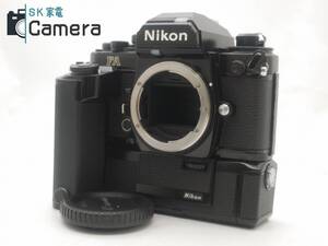 Nikon FA + MD-15 ニコン ブラック モータードライブ ジャンク