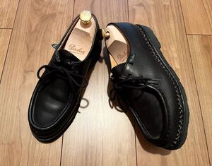 極美品☆Paraboot MICHAEL サイズ5 NOIR ブラック パラブーツ ミカエル CHAMBORD シャンボード