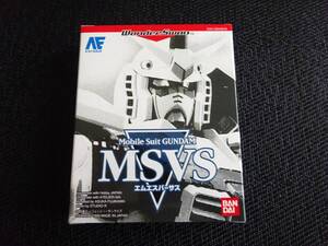 ワンダースワンソフト　未使用品　ガンダム　MOBILESUIT GUNDAMN MSVS　〈0937〉