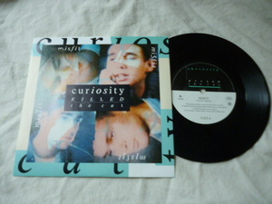 Curiosity Killed The Cat / Misfit シンセPOPサウンド UK盤 7インチシングル 45 試聴