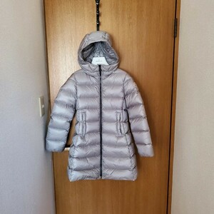 モンクレール【美品】SUYEN キッズサイズ140CM ダウンコート グレー ジャパンタグ MONCLER 