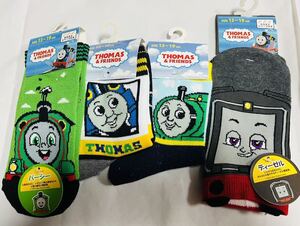 福袋3F4915*激安sale!!新品 こども服 靴下ソックス4足組　size13-19cm★THOMAS ＆ FRIENDS/トーマス(まとめ売り)