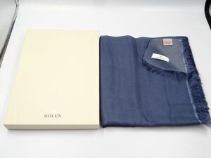 16111Ac ROLEX ロレックス 非売品 カシミヤ シルク ストール 70×190cm