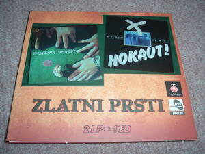 【ユーゴ】Zlatni Prsti / 1st & Nokaut 東欧セルビア産エキゾチックなプログレ・ハード！76年1stと79年2ndの2in1！廃盤希少！GENERACIA 5