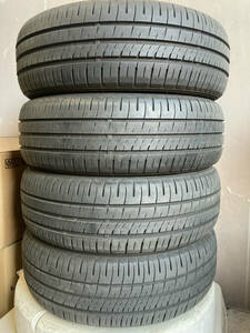 格安 DUNLOP ENASAVE 185/60R15 4本 夏タイヤ中古 フィットシエンタアクアMINIヴィッツヤリスなど 作業対応可 手渡し可 札幌市白石区 N1270