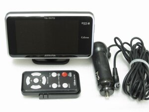 ■USED■セルスター GPS一体型レーダー探知機 VA-307 ＆ リモコン(AR-C10A )付き■ジャンクパーツ■