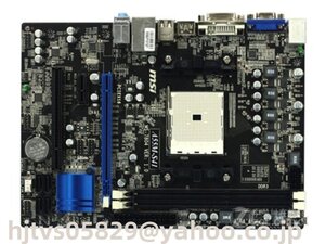 MSI A55M-S41 ザーボード AMD A55 Socket FM1 Micro ATX メモリ最大16G対応 保証あり　