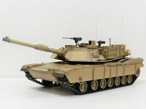 ☆塗装済み完成品☆ Heng Long 2.4GHz 1/16 アメリカ軍 M1A2 エイブラムス 3918-1 【赤外線バトルシステム付 対戦可能 Ver.7.0】