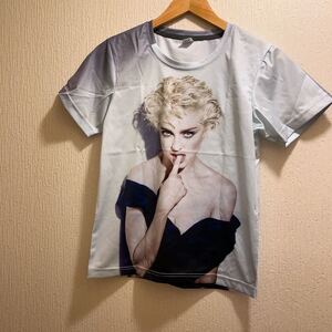 新品★ホワイト★Madonna★マドンナ★セクシーTシャツ★ユニセックス★M