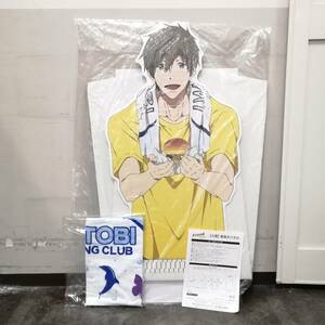 【未使用】Free! 楽天くじ A-2賞 橘真琴 等身大パネル + タオルセット 約180cm×約51cm / MAKOTO TACHIBANA まことセット (#DXMUN)