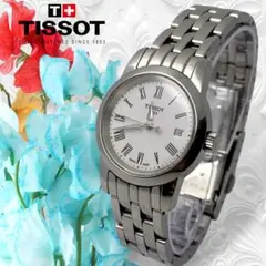 Ⴤ822ꕤTISSOT ティソ 腕時計 1853 レディース ローマン 3針