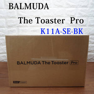 未使用品!! BALMUDA The Toaster Pro K11A-SE-BK オーブントースター 1300W サラマンダーモードスチームトースター ブラック バルミューダ 