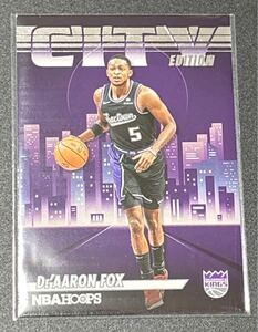 PANINI NBA HOOPS DEAARON FOX CITY EDITION