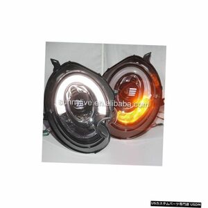 輸入カーパーツ BMW For Mini Cooper Clubman R55 R56 R57 LEDヘッドランプ2007-201