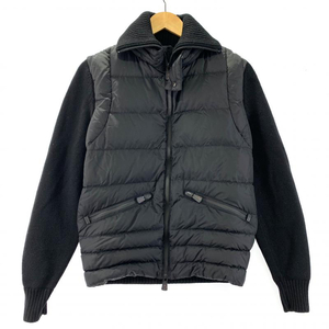 【中古】MONCLER MAGLIA TRICOT CARDIGAN 切り替え ダウン サイズS C20979400000 モンクレール[249008248682]