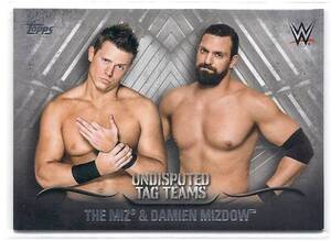 2016 Topps WWE Undisputed The Miz & Damien Mizdow Silver /50