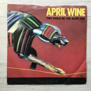 APRIL WINE THIS COULD BE THE RIGHT ONE UK盤